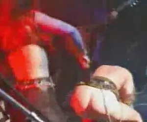 Lesbo club di scorie leccare negli spazi