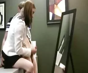 Angelica calda bellezza ottiene Anale fuck in bianco calze