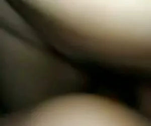 Umido oliato figa scopata da un cazzo duro