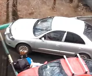 spionaggio maturo con bel tanlines wile lei ottenere vestito