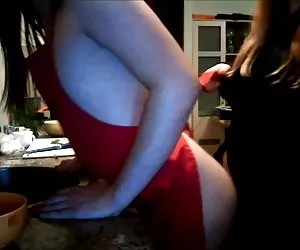 zia di spogliarsi per fare la doccia