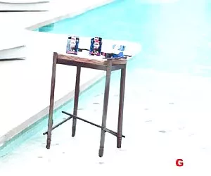 Melena Mason bagnato masturbazione