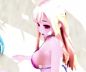 signora in lingerie scopa la figa con giocattolo, strofina e latti tette