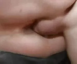 azione gonfi pesco con solo adolescente