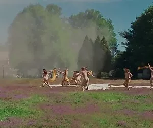 upskirt pubblico flash non macchiato caldo rosso mini abito mutandine