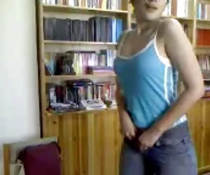 calda bionda in occhiali (classico)