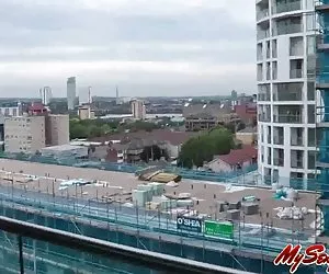 Alena croft in lesbo trio