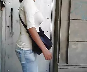 Bionde grandi tette rimbalzare