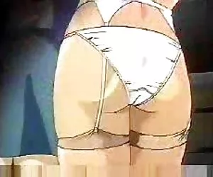 Latina Ann Marie Rios che aspira la ventola!