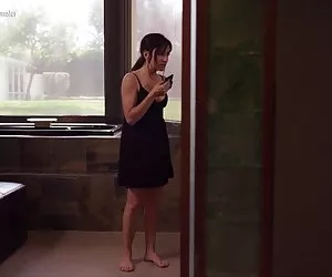 Candeggina bionda Nikki ama il sesso caldo in una capanna sulla spiaggia sporca