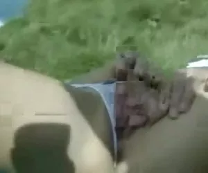 spia di corpo caldo spiaggia spagnola, inguine peloso girato 154