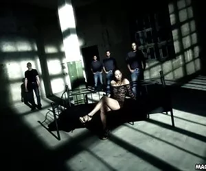 Retro orgasmo su un cazzo palpitante