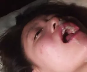 Fick auf dem glastisch