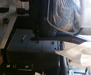 sous le bureau de mon medecin