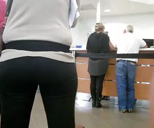 culo grande in legging